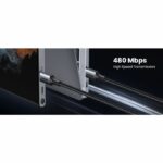 Cavo USB-C - UGREEN - Cavo dati da 1 m - 60 W - Nylon - PD - Nero - immagine 5