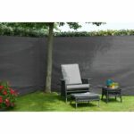 Schermo per la privacy - NATURA - 200 g - 1,2 x 25 m - Antracite - immagine 4
