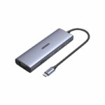 Hub USB-C 9 in 1 - UGREEN - HDMI, VGA, RJ45, SD, TF, USB-C - Nero