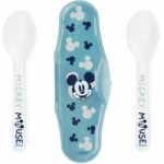 SET DI 2 CUCCHIAI CON CUSTODIA DA COLLEZIONE DI MICKEY