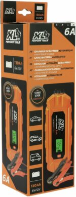 Caricabatterie per auto - XLPT - 6A - 100W - 12V - 3 m - IP65 - Modalità di alimentazione - Display digitale - immagine 5