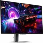 Monitor per PC da gioco - SAMSUNG - 32" - UHD 4K - 240Hz - Pannello OLED - 0,03 ms - Altezza regolabile - ODYSSEY OLED G8 - G81SF - immagine 3