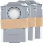 Confezione da 3 sacchetti raccoglipolvere - ROBOROCK - Per QREVO e SAROS - Bianchi