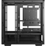 Case PC (senza alimentatore) - DEEPCOOL - CH690 Digital Nero - Mid-tower - Fattore di forma ATX - 3x120mm + display digitale - Bianco - immagine 2