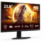 Schermo per PC Gamer - AOC - 23,8'' - QHD - 180Hz - Pannello IPS veloce - 0,5 ms - Q24G4RE - immagine 2