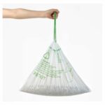 Confezione da 5 rotoli da 20 sacchi per rifiuti - PETKIT - 8 L - Per lettiera automatica PETKIT PURAMAX 2 - Verde - immagine 3