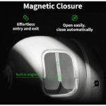 Tenda magnetica - PETKIT - 2.0 - Per lettiere PURAMAX e Purobot Max - Bianco - immagine 4