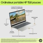 PC portatile HP 15-fd0129nf - Windows 11 - 15.6 FHD - Core i7-1355U - 16 GB di RAM - 512 GB di spazio di archiviazione SSD - AZERTY - immagine 6
