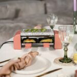 Set raclette per 2 persone - LIVOO x Marmiton - DOC306 - 450 W - 5 ricette tramite codice QR - Vassoio in granito rimovibile - immagine 3