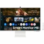Schermo per PC - SAMSUNG - 32 - UHD 4K - 60Hz - pannello VA - 4ms - SMART MONITOR M8 - M80F - Bianco
