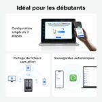 Server NAS - UGREEN - DXP2800 - 2 alloggiamenti - 8 GB - immagine 4