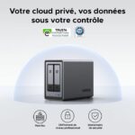 Server NAS - UGREEN - DXP2800 - 2 alloggiamenti - 8 GB - immagine 6