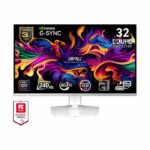 Monitor per PC da gioco - MSI - 32" - UHD - 240Hz - Pannello QD-OLED - 0,03 ms - Altezza regolabile - MPG 321URXW QD-OLED