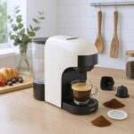 Macchina da caffè multicapsula 4 in 1 - LIVOO - DOD217C - 1400 W - 7 livelli di intensità del caffè - Crema - immagine 2