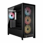 Case per PC - CORSAIR - Case Mid-Tower Airflow FRAME 5000D - Supporta radiatori fino a 420 mm - Nero