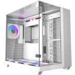 Case per PC - Darkflash - TH285 Bianco - Mid Tower - Fattore di forma ATX - 4x120mm A-RGB - Bianco