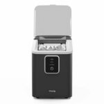 HKoeNIG Ice Maker - KUB12 - Fino a 12 kg di cubetti di ghiaccio al giorno - Tempo di produzione da 6 a 13 minuti - 120 W - Nero - immagine 4
