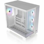 Case PC (senza alimentatore) - THERMALTAKE - View 380 XL TG ARGB Snow - Mid-tower - Fattore di forma ATX - 4x120mm A-RGB inclusi - Bianco - immagine 2