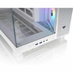 Case PC (senza alimentatore) - THERMALTAKE - View 380 XL TG ARGB Snow - Mid-tower - Fattore di forma ATX - 4x120mm A-RGB inclusi - Bianco - immagine 3