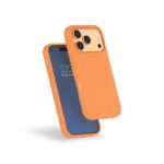 Custodia MagSafe - iPhone 17 Pro Max - Silicone rinforzato - Arancione