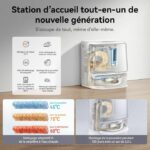 NARWAL FLOW - Robot aspirapolvere e lavapavimenti con stazione di ricarica - 22.000 Pa - DualFlow anti-groviglio per peli di animali - Sistema di lavaggio FlowWash - immagine 3