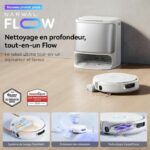 NARWAL FLOW - Robot aspirapolvere e lavapavimenti con stazione di ricarica - 22.000 Pa - DualFlow anti-groviglio per peli di animali - Sistema di lavaggio FlowWash - immagine 6