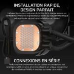 CORSAIR - NAUTILUS 240 LCD - Raffreddamento PC - Radiatore da 240 mm - Raffreddatore a liquido per CPU - immagine 2