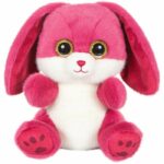 Peluche - RUBY Cutydoos Coniglio di peluche rosa lampone - 23 cm