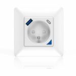 Presa intelligente da incasso per interni - KYF - Wi-Fi - Con contatore di energia + porte USB e USB-C