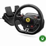 Volante + pedali - THRUSTMASTER - T98 Ferrari 296 GTS - Per XBOX e PC - Nero