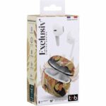 Auricolari wireless - T'nb - Exclusiv' - TOUCAN - Custodia di ricarica inclusa - Bluetooth - Durata della batteria di 12 ore - Giallo/Arancione - immagine 4