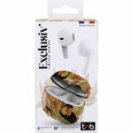 Auricolari wireless - T'nb - Exclusiv' - TOUCAN - Custodia di ricarica inclusa - Bluetooth - Durata della batteria di 12 ore - Giallo/Arancione - immagine 5