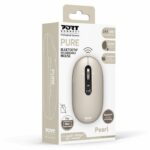 Mouse wireless - PORT Designs - 910500 PURE - Bluetooth - Ricaricabile - Beige chiaro - immagine 4
