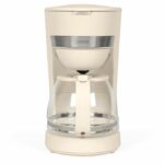 Caffettiera elettrica - LIVOO - DOD200C - 750 W - 1,25 L - da 10 a 12 tazze - Bianco sporco