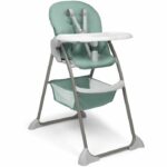 Seggiolone - HAUCK - Sit N Fold - Da 6 mesi a 15 kg - Pieghevole - Cestello sottosedile - Dusty Mint