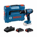 Trapano a percussione a batteria BOSCH PROFESSIONAL - GSB 18V-25 - 2 batterie GBA 2.0Ah + caricabatterie GAL 18V-40 L