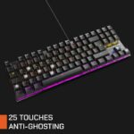 Tastiera da gioco - Meccanica - Nova Gaming - Sculptor - TKL - LED RGB - immagine 5