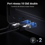 Server NAS - UGREEN - DXP8800 Plus - 8 alloggiamenti - 8 GB - immagine 6