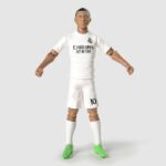 Figura articolata - Real Madrid - MEGABLEU - Mbappé - 20 cm - immagine 6