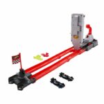 Set Hot Wheels JKM88 con auto da corsa e pista, multicolore - immagine 3