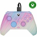 Controller cablato Turtle Beach Rematch Advanced Cotton Candy per Xbox Series XS, Xbox One e PC