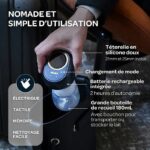 Tiralatte elettrico singolo BEABA - Blu notte - immagine 5