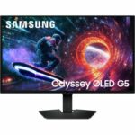 Monitor per PC da gioco - SAMSUNG - 27" - QHD - 180Hz - Pannello OLED - 0,03 ms - Altezza regolabile - ODYSSEY OLED G5 - G50F
