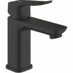 Miscelatore per lavabo - GROHE DICE - Misura S - Cartuccia Ch3 e piletta click-clack - Nero opaco