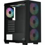 Case per PC (senza alimentatore) - AEROCOOL B509A Flow - ACCM-BD02063.11 - Mid-tower - Fattore di forma ATX - Nero