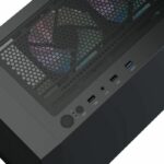 Case per PC (senza alimentatore) - AEROCOOL B509A Flow - ACCM-BD02063.11 - Mid-tower - Fattore di forma ATX - Nero - immagine 6