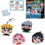 Kit portachiavi - AQUABEADS - Naruto - 1100 perline - Età 4+