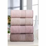 Set di 4 asciugamani per le mani - 50 x 85 cm - Talco