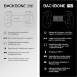Gamepad - iPhone - Backbone One PlayStation Edition - Cablato (Lightning o USB-C) - Bianco - immagine 3