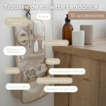 Beauty case - BEABA - 10 accessori - Argilla - immagine 3